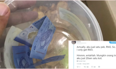 Dishonest University Students Took Food Without Paying, Leaves Only Rm3 For Seller - World Of Buzz 1