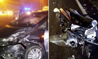 Fatal Accident On Plus Causes Vehicles To Swerve On Wet, Slippery Road To Avoid Hitting Body Parts - World Of Buzz
