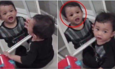 Father Shares A Scary Video Of Son'S Reflection In Mirror, Netizens Scared Sh*Tless - World Of Buzz