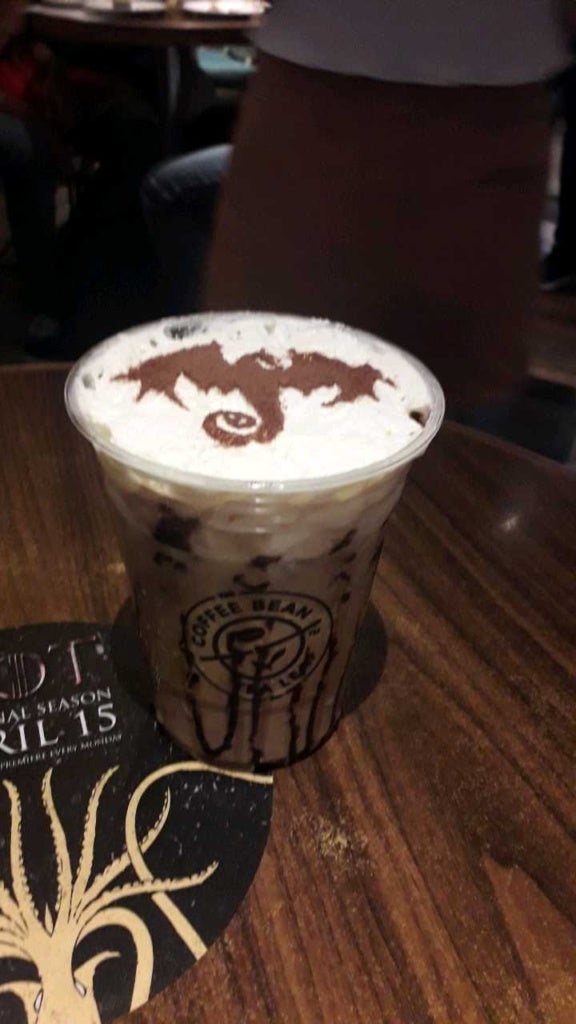 Here's How You Can Get Coffee Bean's Limited Edition Game of Thrones-Inspired Latte For Free - WORLD OF BUZZ 3