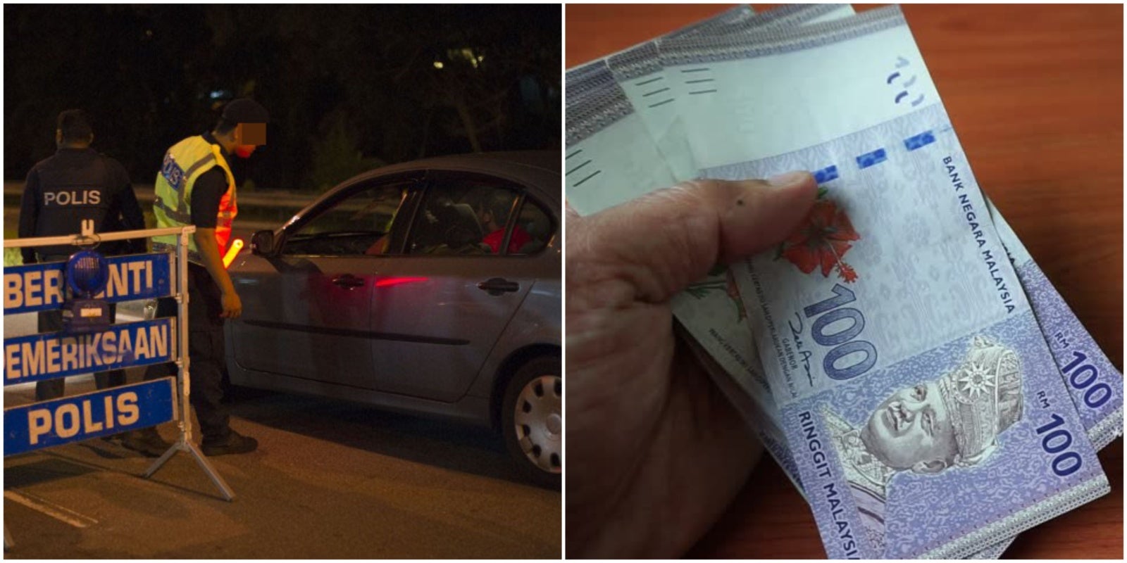 Man Stopped By Roadblock In Cheras, Accused Of Keeping Drugs, Punched And Extorted Of Rm5K - World Of Buzz