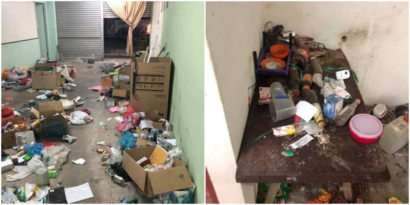 Miri School Teacher Leaves Behind Shocking Piles Of Rubbish Everywhere In Rented Terrace House - World Of Buzz