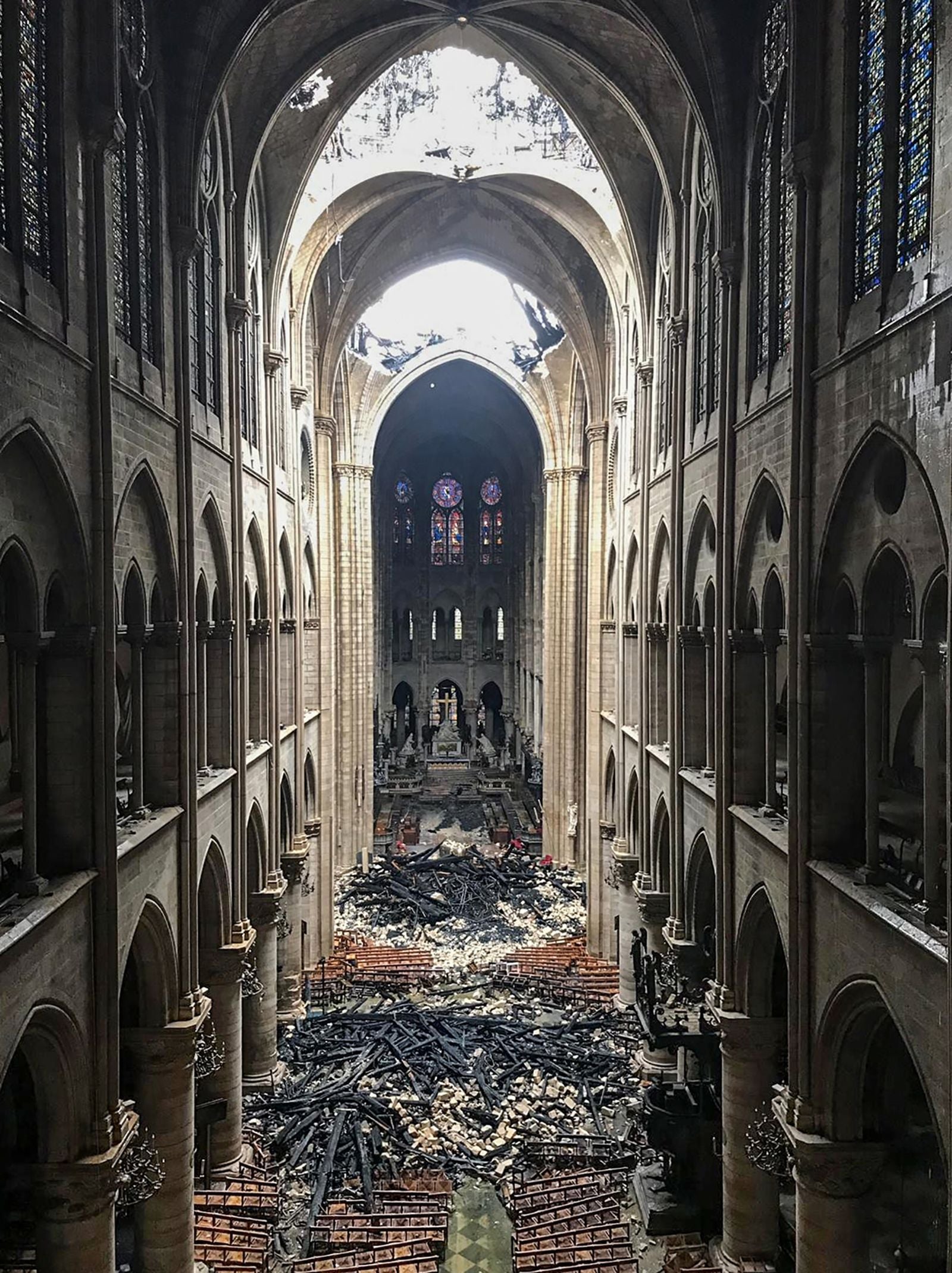 Newly Released Photos Show The Inside Of Notre Dame Cathedral After The Fire - World Of Buzz 2