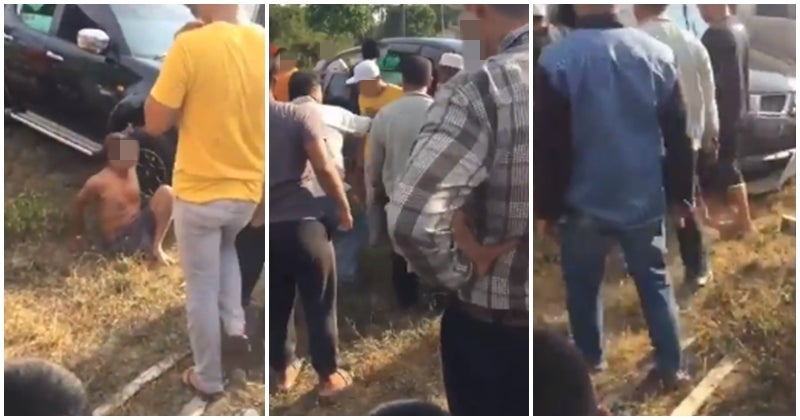 One Legged Man Mobbed By Group Of Men For Allegedly Running Over A Man - World Of Buzz 4