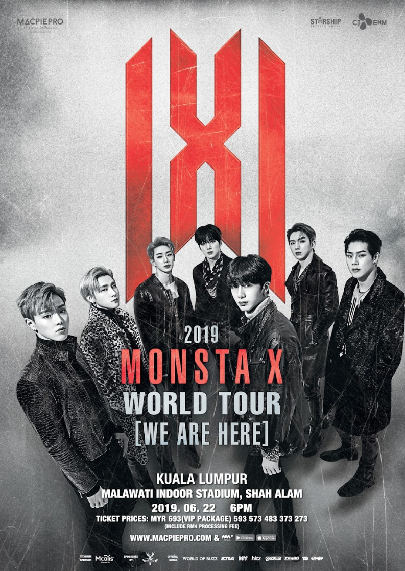 Popular K-Pop Group 'Monsta X' Offline Tickets Go On Sale This 20 April! - World Of Buzz 1