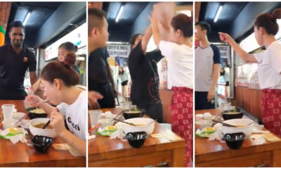 Rowdy Man Causes Singaporean Lady To Go Berserk After Trying To Flip Her Table - World Of Buzz 7