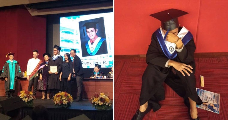 Student Cries Because Parents Did Not Came For His Graduation - WORLD OF BUZZ 4