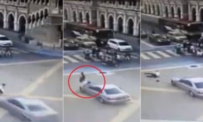 Traffic Police Gets Near-Death Experience When 25Yo Rams Into Him On Kl Road - World Of Buzz