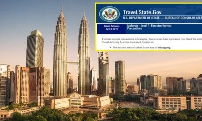 U.s. State Department Lists Malaysia Among 35 Countries With High Kidnapping Risk In Travel Advisory - World Of Buzz 1