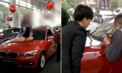 Woman Sits &Amp; Damages Car In Showroom Complaining That Airbags Didn'T Inflate - World Of Buzz 1