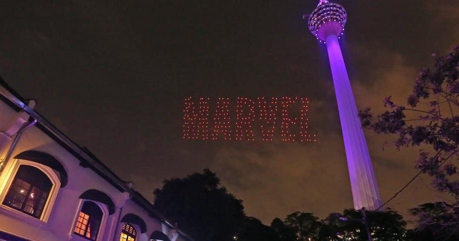 You Can Watch an Avengers-Themed Light Show Near KL Tower on 26 April! - WORLD OF BUZZ 3