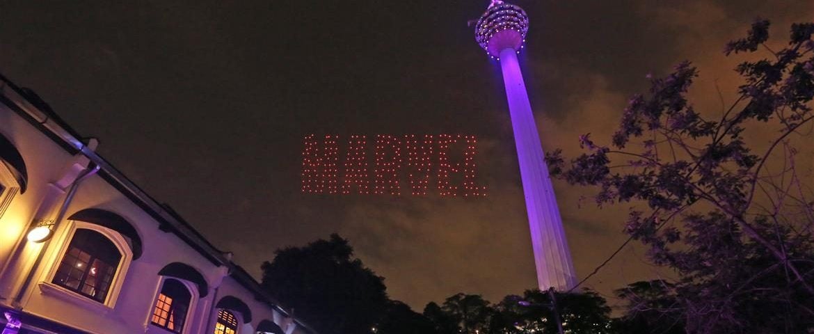 You Can Watch an Avengers-Themed Light Show Near KL Tower on 26 April! - WORLD OF BUZZ