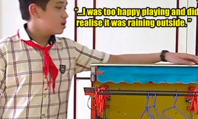 12Yo Boy Invents Clothes Dryer Rack That Retracts Itself After Getting Scolded By Mom - World Of Buzz 1