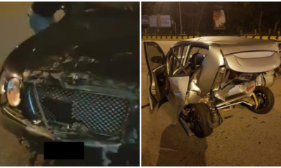 Photos Of Accident Between Perodua Viva &Amp; Bentley Sparks Debate On - World Of Buzz