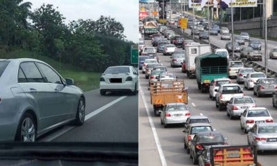 You Can Now Report Drivers Who Purposely Use The Emergency Lane Via Jpj'S Whatsapp Hotline - World Of Buzz