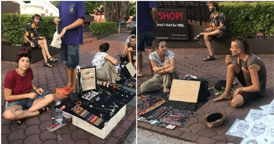Foreign Backpackers Peddling Items Without License On Jonker Street In Melaka - World Of Buzz 5