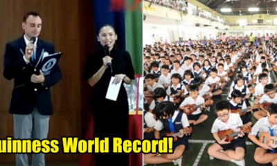 Malaysian Primary School Breaks Guinness World Record For Holding Largest Music Class - World Of Buzz