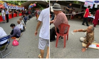 Hideous Sight As Beggars Take Advantage Of Temple Visitors' Generosity On Wesak Day In Kl - World Of Buzz