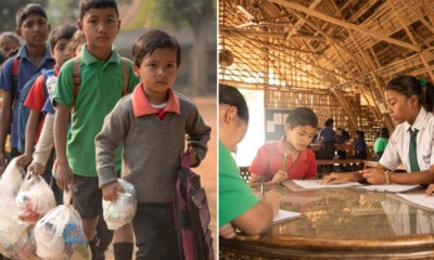 This School For Underprivileged Children Allows Students To Pay For Fees Using Only Plastic Waste! - World Of Buzz