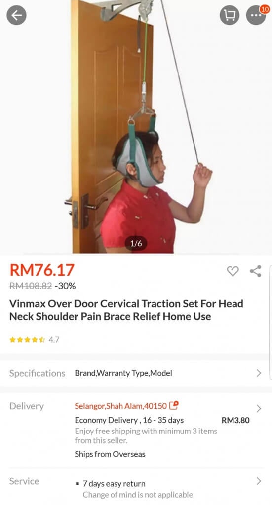 Kind-hearted Neck Device Seller Trolled By Users, Gives Them Advice To Cherish Their Lives Instead - WORLD OF BUZZ 7