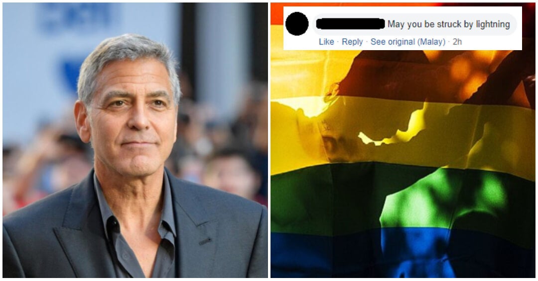 Malaysians Attack George Clooney for Threatening Malaysia's LGBTQ Views - WORLD OF BUZZ