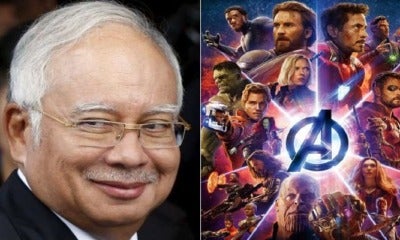 Najib Tweeted A Spoiler From Avengers: Endgame, Gets Roasted By Netizens - World Of Buzz
