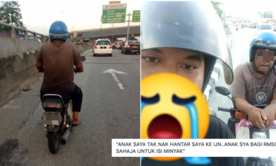 Old Pakcik With Heart Problems Rides Motorbike From Kuantan To Ijn After Kid Refused To Send Him - World Of Buzz 1
