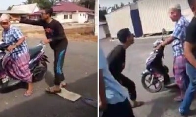 Selangor Teens Bully &Amp; Throws Rubbish At Helpless Old Man, Gets Caught By Enraged Villagers - World Of Buzz