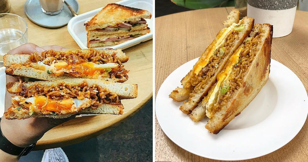 Students In Sydney Are Going Crazy For This Indomie Mi Goreng Sandwich And We Don'T Know How To Feel - World Of Buzz