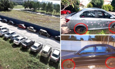 Public Warned Against Car Tyre Thieves Running Rampant In Subang - World Of Buzz