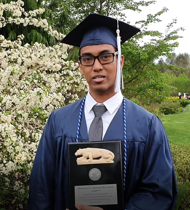 This 24yo Student is The First Malaysian to Be Awarded Highest Engineering Honours From US Uni! - WORLD OF BUZZ