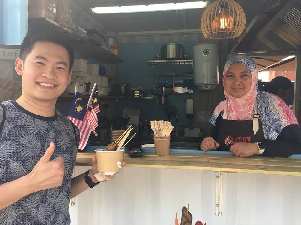 This Malaysian Has a Satay Stall in Denmark & She Can Sell Up to 600 Sticks a Day! - WORLD OF BUZZ 5