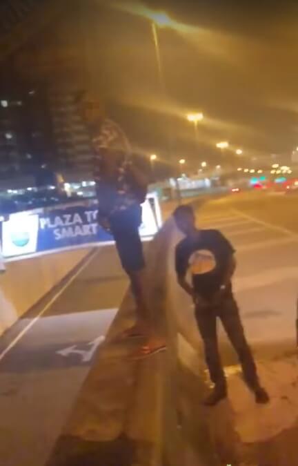 Watch: Laughing Youths Standing Near SMART Tunnel Entrance & Peeing on Passing Cars, Netizens Outraged - WORLD OF BUZZ