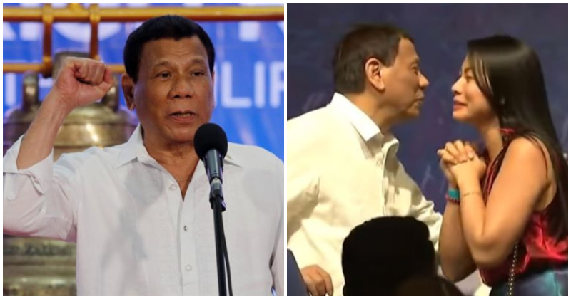 Duterte 'used To Be Gay', Kissed Woman On Stage To Prove That He's Cured - World Of Buzz