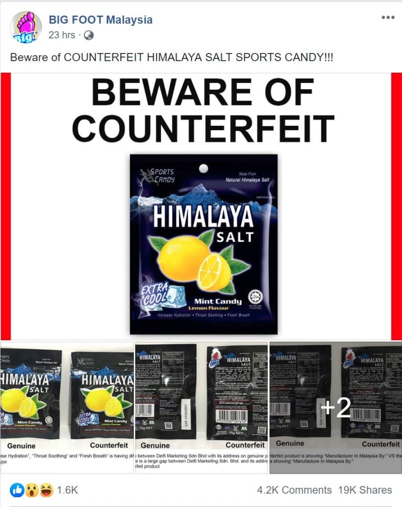 Beware: People Are Selling Fake Himalaya Salt Candy In Malaysia - World Of Buzz 2