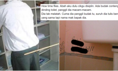 Ex Malaysian Discipline Teacher'S Alternative Punishment Gets Praised After He Chose Not To Cane Student - World Of Buzz