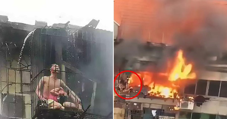 Mother & Father Sacrifice Their Lives By Using Their Bodies to Shield Daughter From House Fire - WORLD OF BUZZ