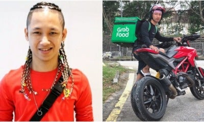 Grabfood Rider Uses A Ducati Superbike To Deliver Food And Netizens Are Impressed - World Of Buzz