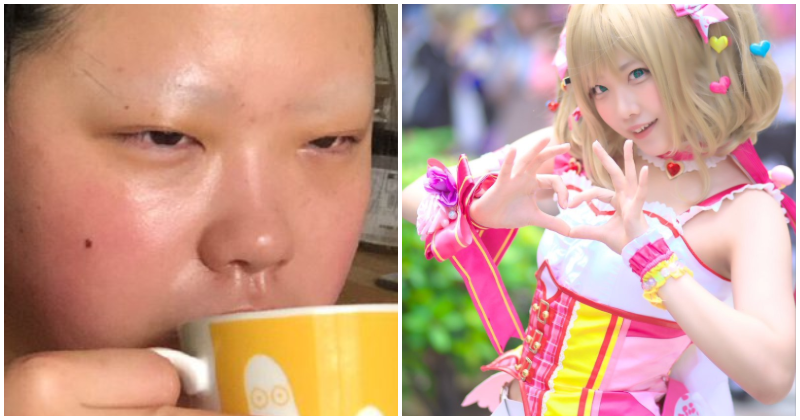 Japanese Cosplayer's Before & After Transformation Takes Twitter By Storm, Gets Praised For Great Skin - WORLD OF BUZZ 2