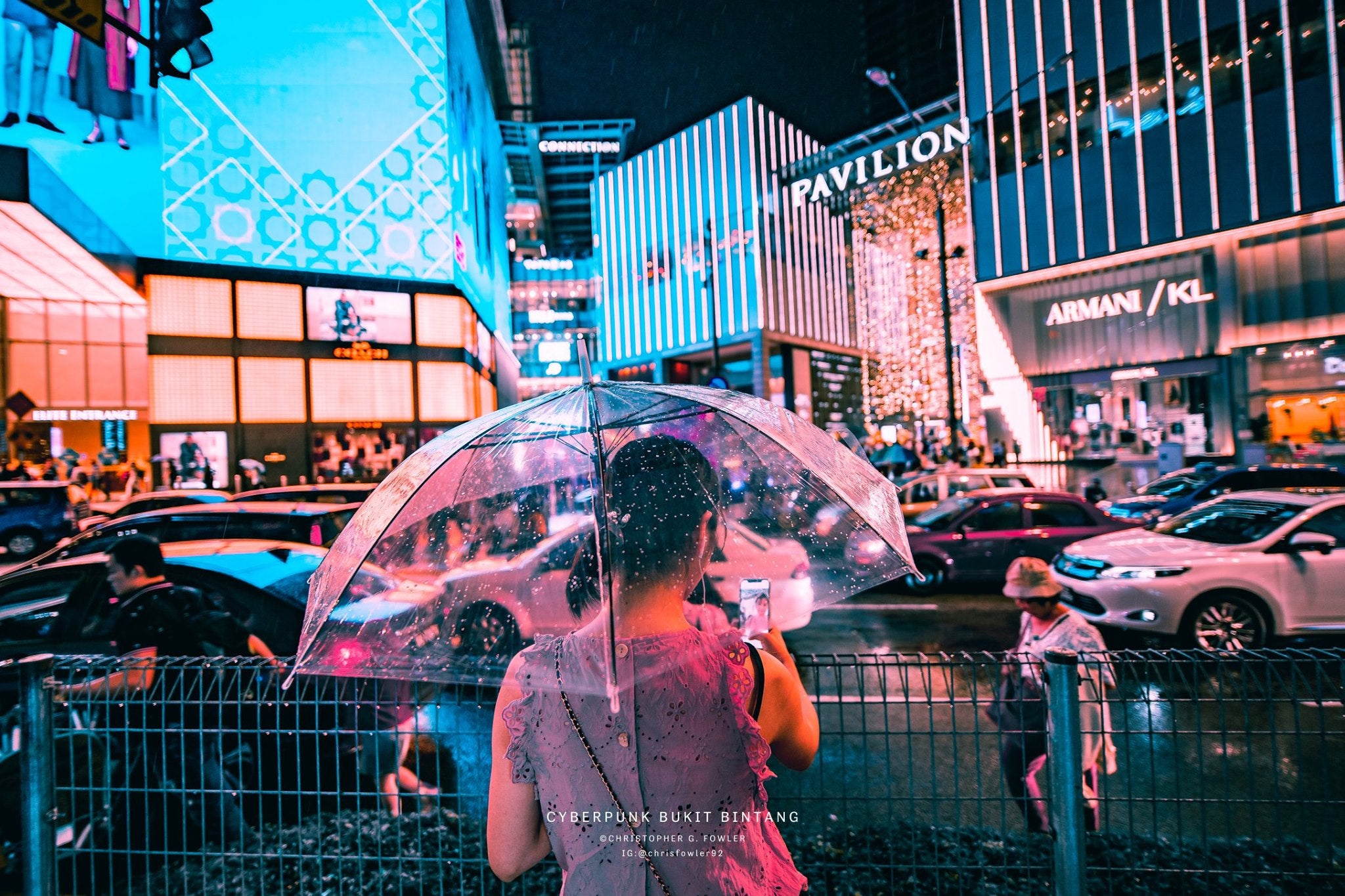 Local Photographer Gives Bukit Bintang a Cyberpunk Twist That's So Good You'd Wish It Was Real Life - WORLD OF BUZZ 1
