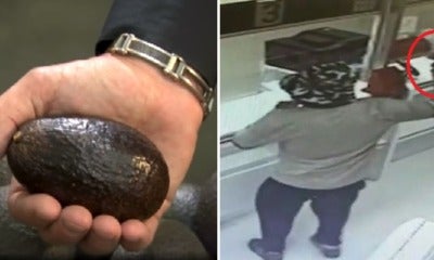Man Actually Manages To Rob Two Banks Of Rm32,000 By Using An Avocado - World Of Buzz 1