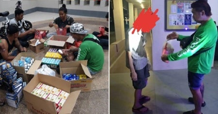 Netizens Inspired By Grabfood Riders Who Bought Food For The Homeless Using Their Own Money World Of Buzz 6 E1559619289690