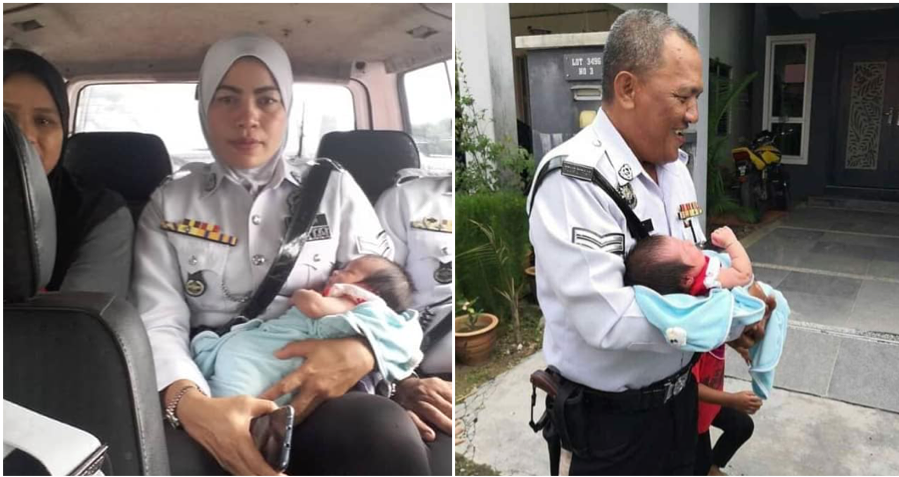 Shah Alam Police Caught Family Of 5 Riding A Motorbike, Help Send Kids Home Instead Of Punishing Them - WORLD OF BUZZ 4