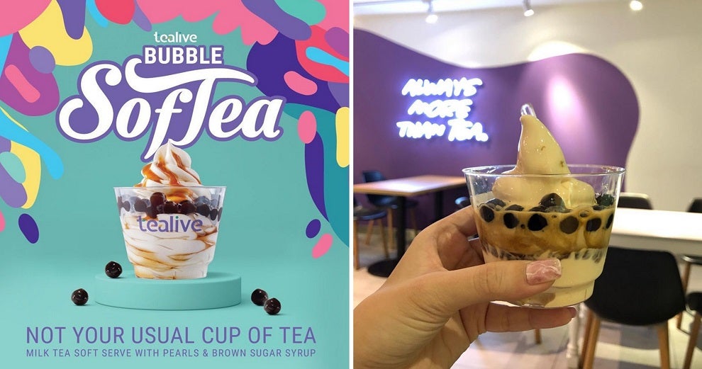 Tealive Now Has Brown Sugar Bubble Tea Soft Serve &Amp; They'Re Exclusively Available At These Outlets! - World Of Buzz