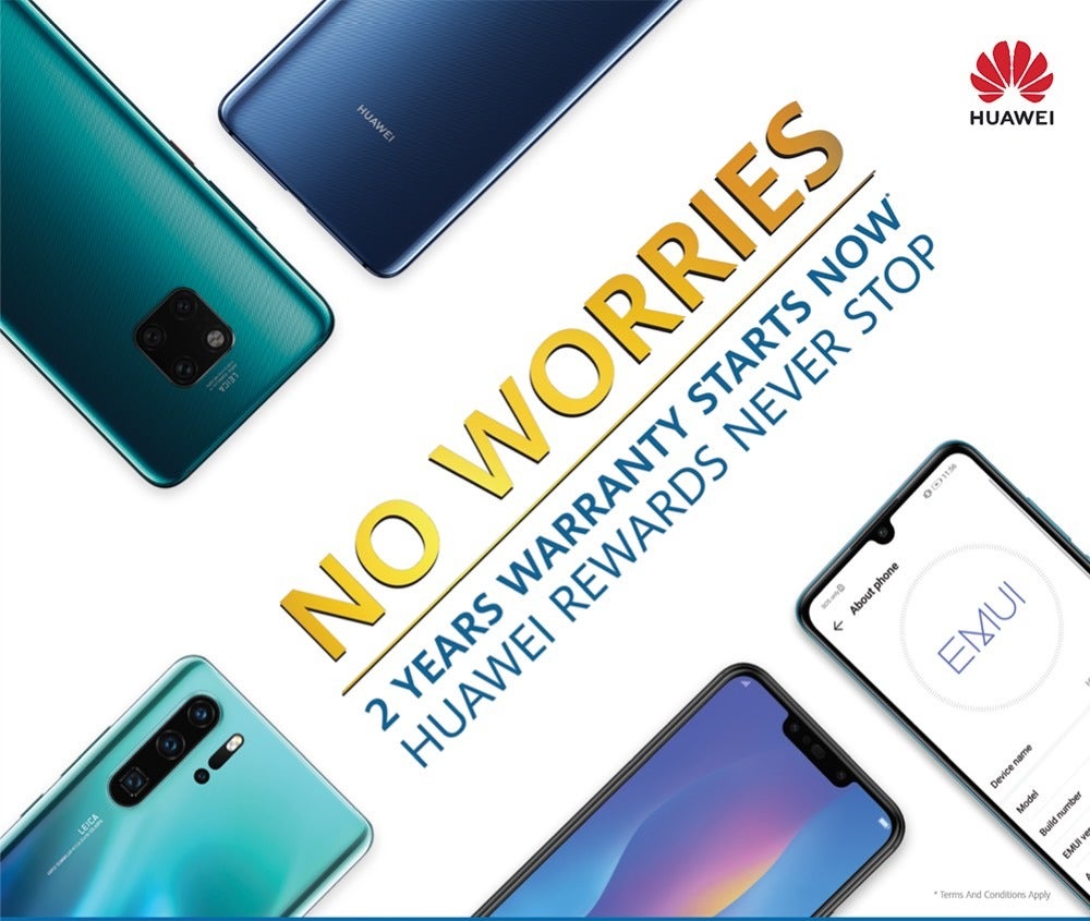 [Test] HUAWEI is Giving Out 2 Years Warranty! - WORLD OF BUZZ 2