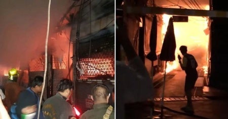 watch fire destroys over 100 shops at chatuchak market likely caused by transformer blast world of buzz 5 1 e1559634307972