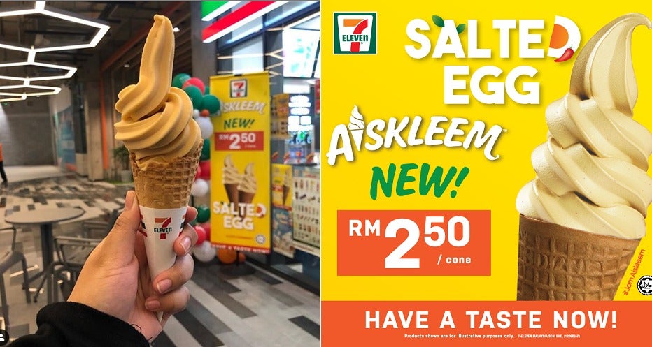 7-Eleven Just Released Salted Egg Yolk Ice Cream & It Comes With An Uneggspected Twist - WORLD OF BUZZ