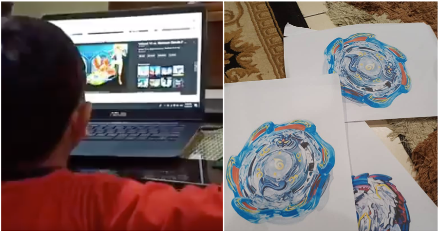 8yo Kid Makes About RM500 Monthly Selling His Beyblade Printed Artwork - WORLD OF BUZZ 4