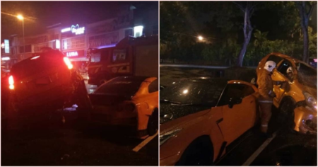 a flying myvi breaks the internet again and crashes into a nissan gtr world of buzz e1563871849800
