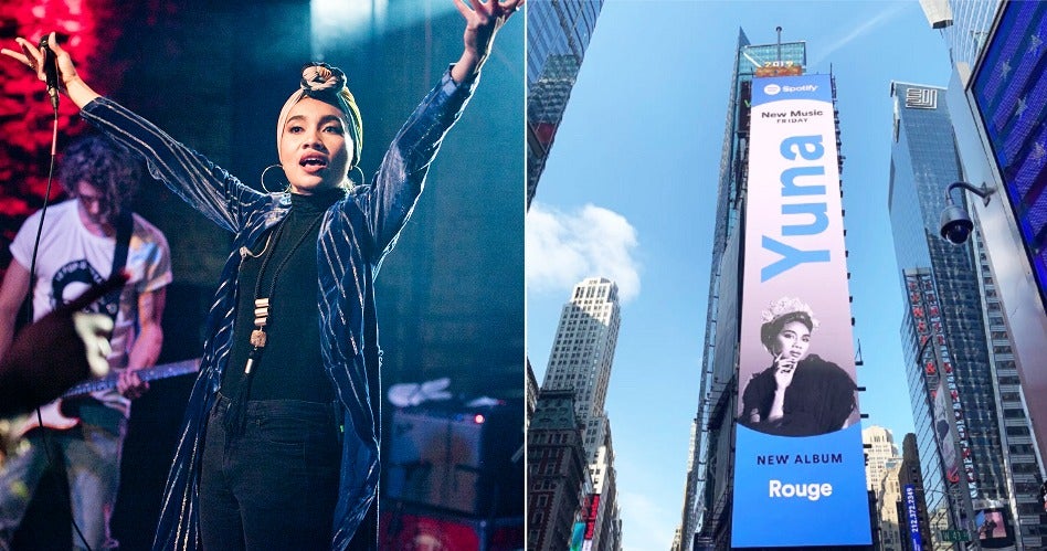 M'sian Singer Yuna Appears on New York's Times Square Billboard & We're So Proud! - WORLD OF BUZZ